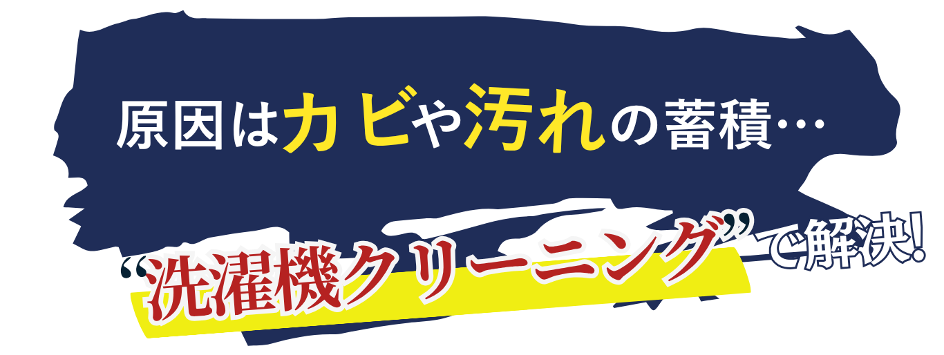 洗濯機クリーニングで解決!